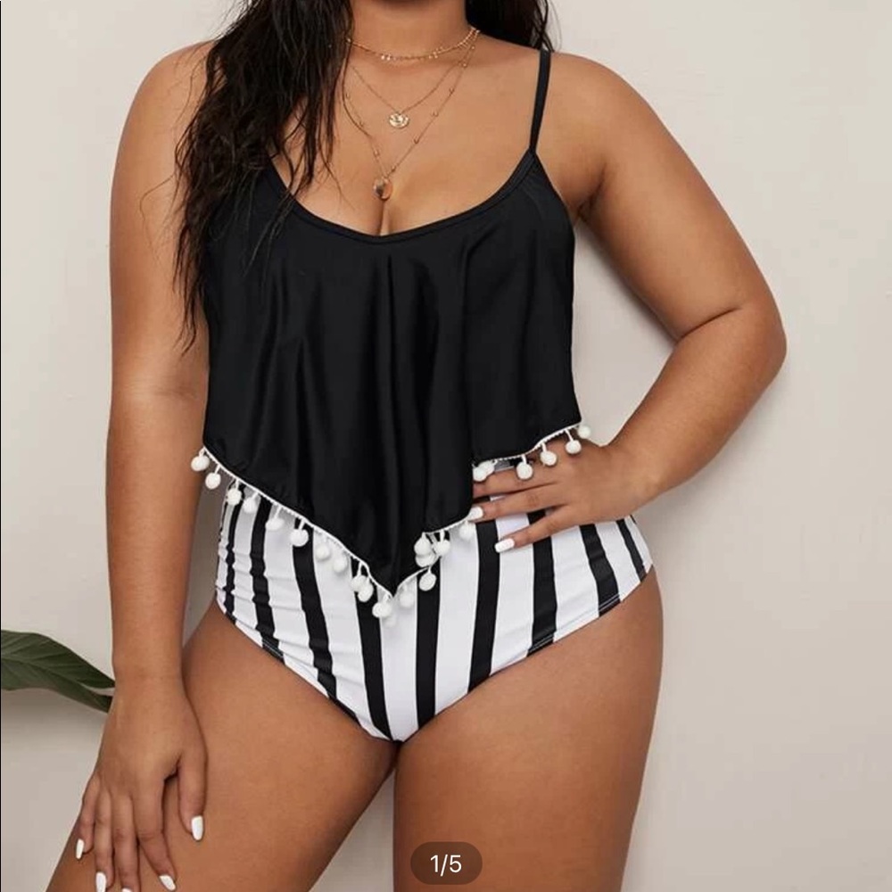 NIP SHEIN 1x swimsuit